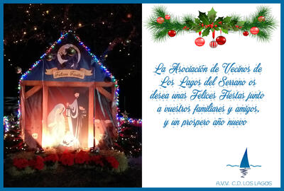 A.VV. Lagos del Serrano 1ra Fase, Navidad 2.021