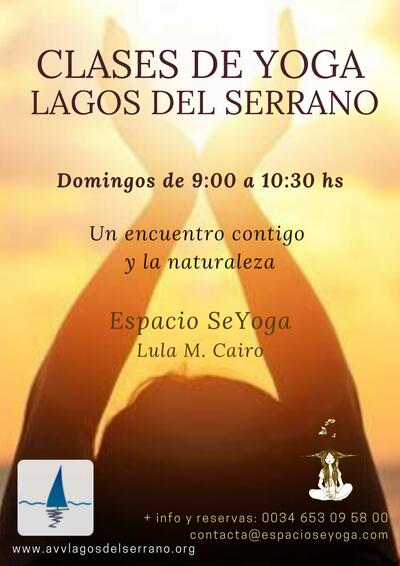 Yoga en verano el domingo 1 de agosto