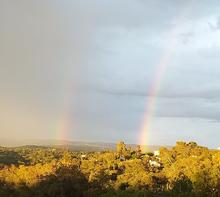 A.VV. Lagos del Serrano, Paisajes, Arcoiris
